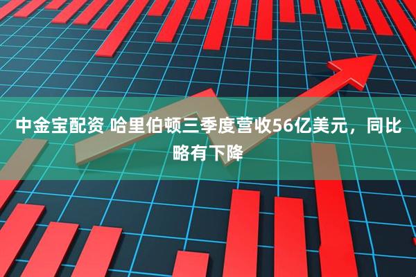 中金宝配资 哈里伯顿三季度营收56亿美元，同比略有下降