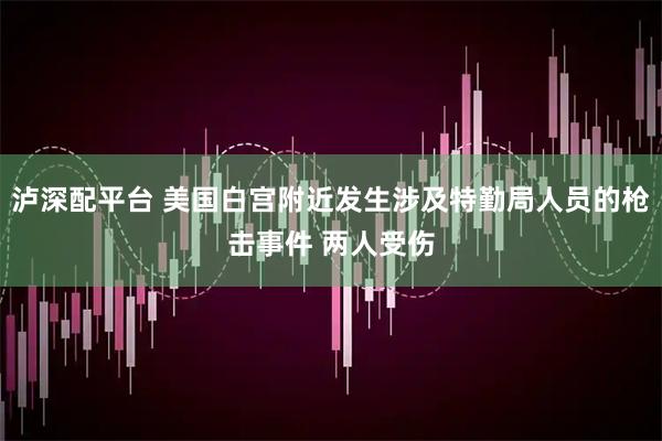 泸深配平台 美国白宫附近发生涉及特勤局人员的枪击事件 两人受伤